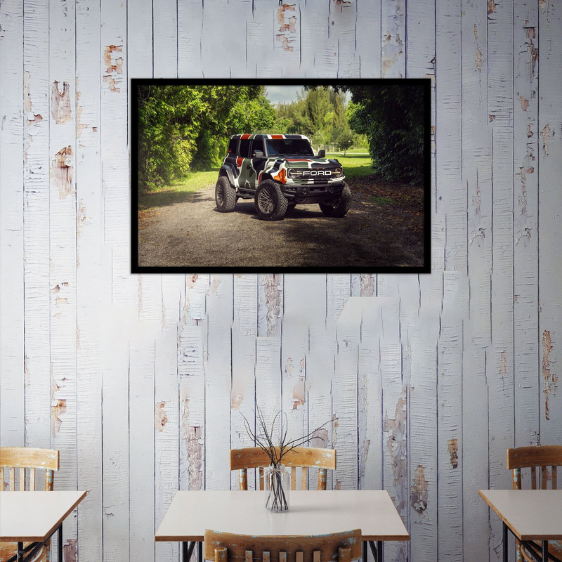 تابلو بکلیت طرح ماشین افرود و اسپرت مدل B-bu1213