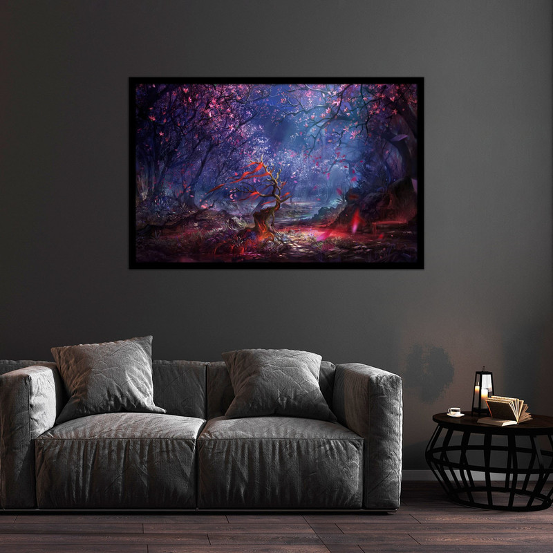 تابلو بکلیت طرح تصاویر هنری طبیعت مدل B-bu1217