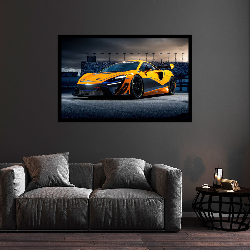 تابلو بکلیت طرح ماشین اسپرت مدل B-bu1299