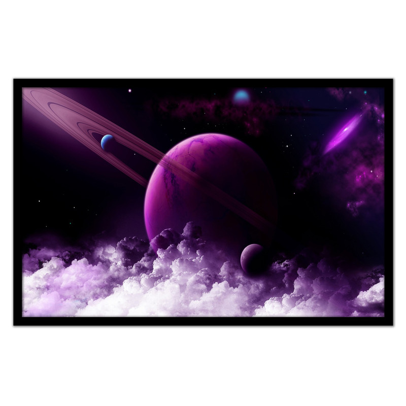 تابلو نوری بکلیت طرح کهکشان و سیاره ها مدل B-bu1371