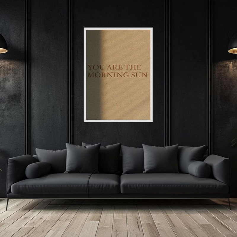 تابلو بکلیت طرح دکوری هنری و مدرن جمله زیبا انگلیسی  مدل W-bu5416