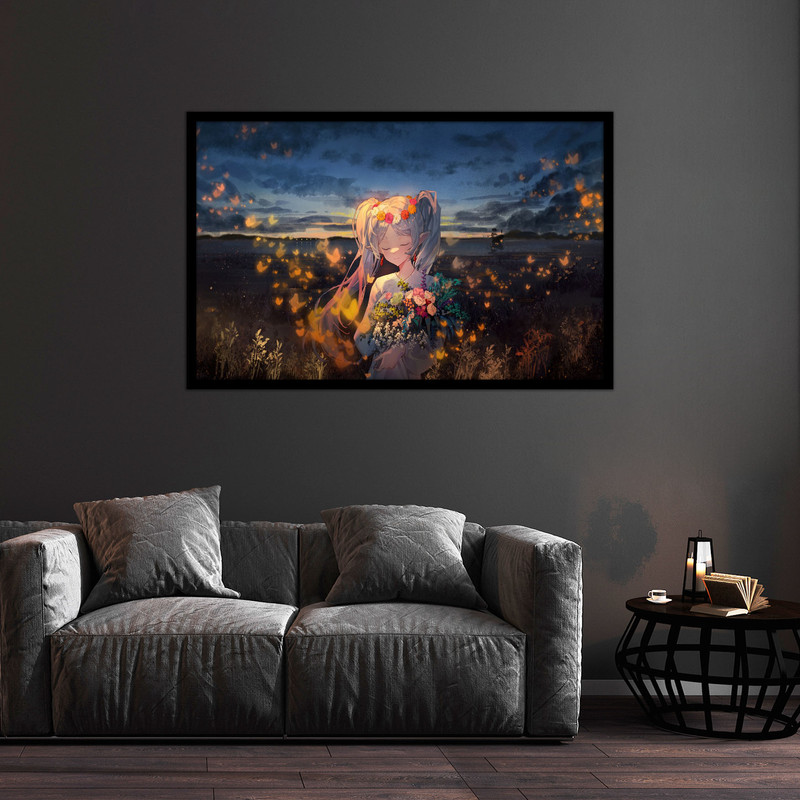 تابلو بکلیت طرح انیمه و چهره مدل B-bu1223