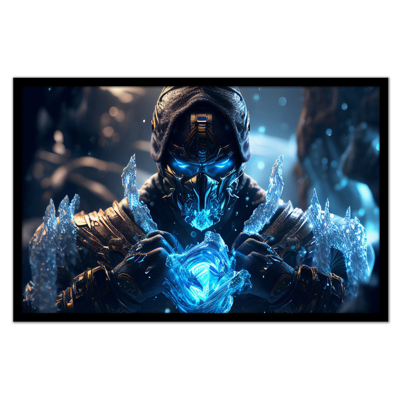 تابلو نوری بکلیت طرح مورتال کمبت ساب زیرو مدل  B-bu2006