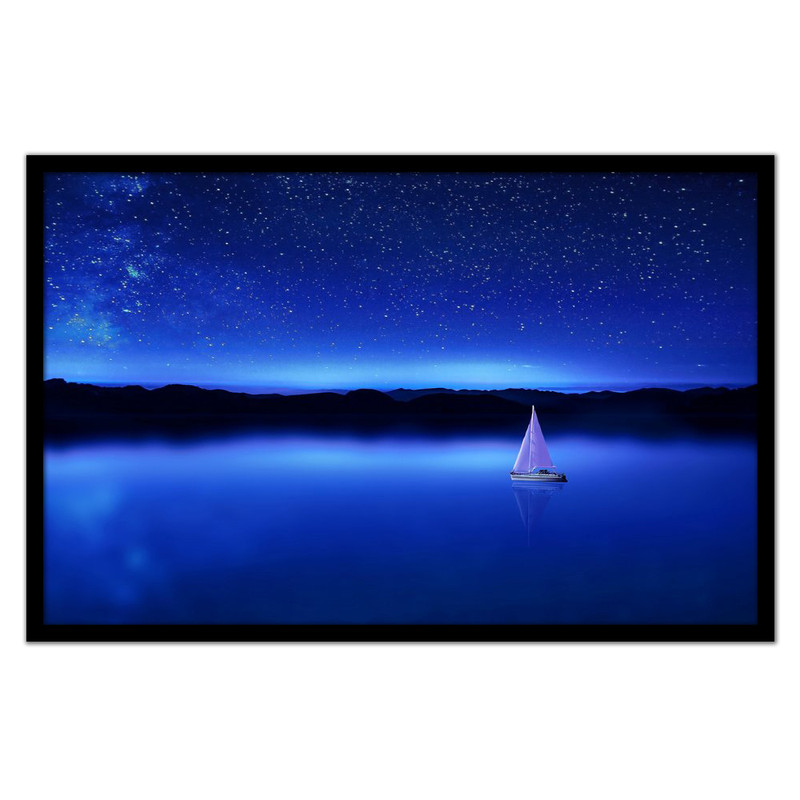 تابلو نوری بکلیت طرح منظره دریا و آسمان مدل  B-bu2033