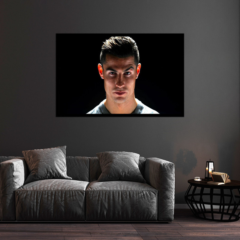 تابلو بکلیت طرح ورزشی فوتبالی کریستین رونالدو مدل  B-bu2220