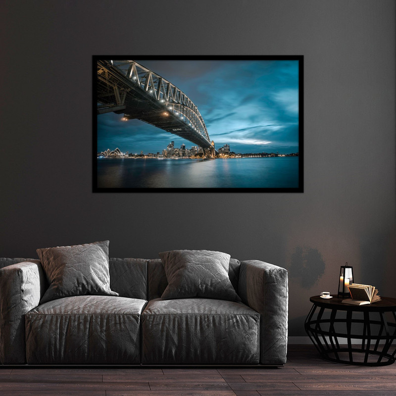 تابلو بکلیت طرح پل  منظره شهری مدل B-bu2249