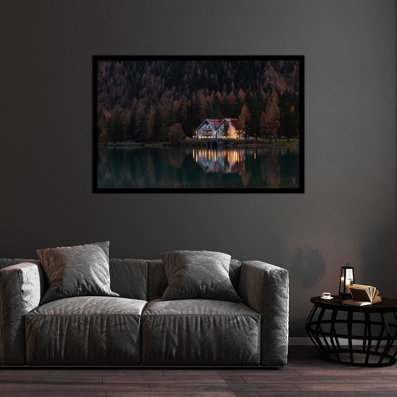 تابلو بکلیت طرح منظره طبیعت مدل  B-bu2253