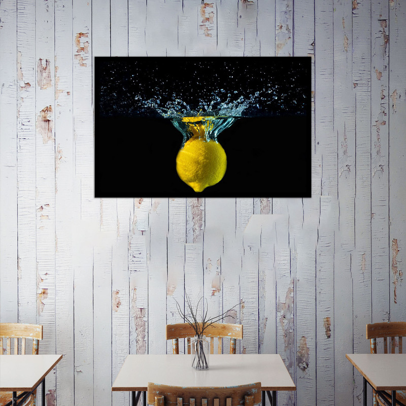 تابلو بکلیت طرح لیمو میوه و مرکبات مدل B-bu1033