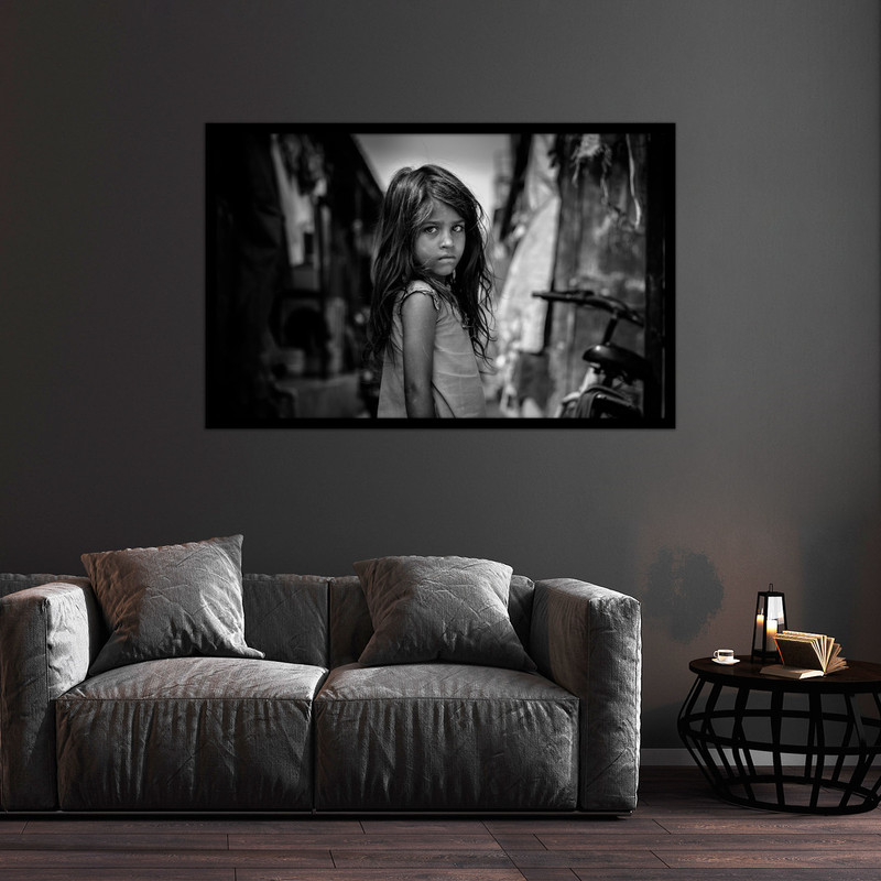 تابلو بکلیت طرح کودک فقیر مدل B-bu2044