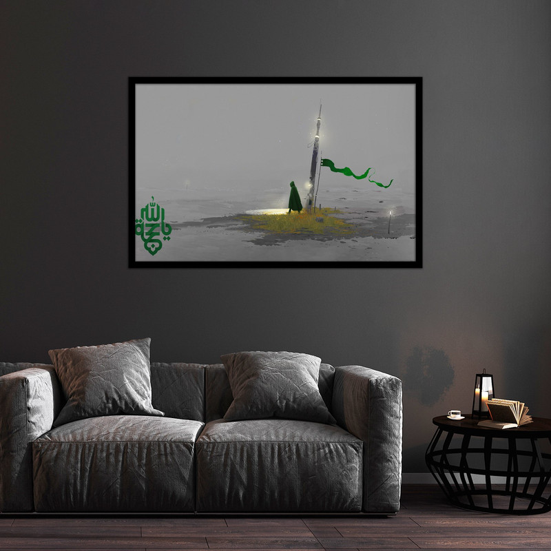 تابلو بکلیت طرح تصویر مذهبی امام زمان (عج) مدل B-bu2441