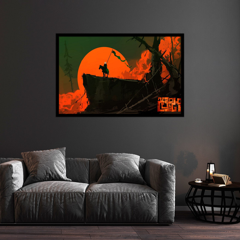 تابلو بکلیت طرح تصویر مذهبی امام زمان (عج) مدل B-bu2442