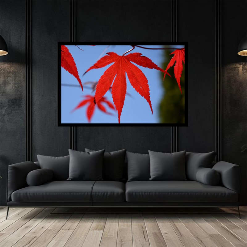 تابلو بکلیت طرح کلاسیک و هنری برگ درخت مدل  B-bu5072