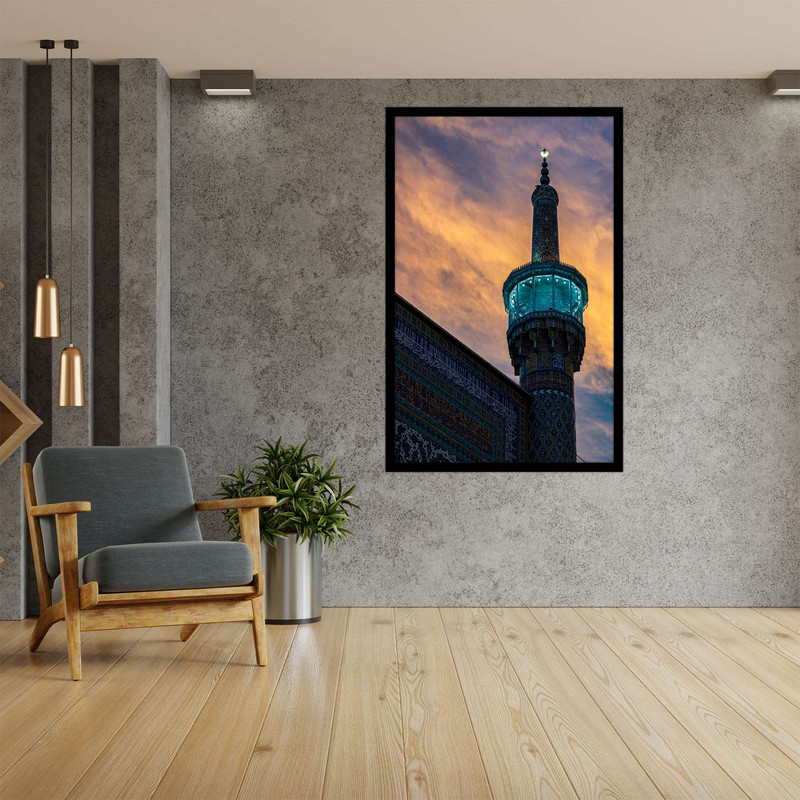 تابلو  نوری بکلیت مدل B-bu2621 طرح حرم امام رضا (ع)