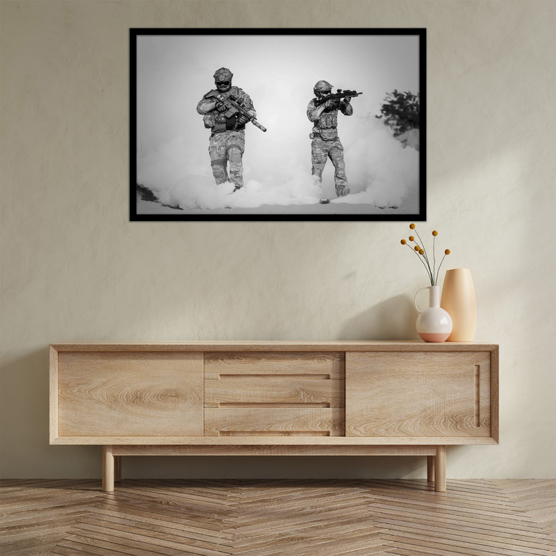 تابلو بکلیت طرح پلیس و تکاور  مدل B-bu2710