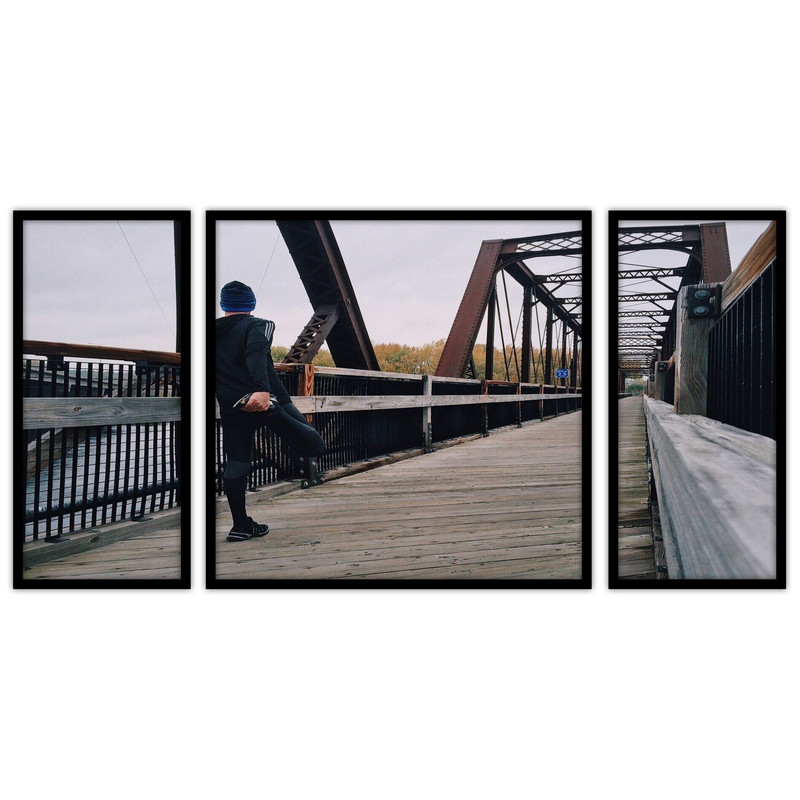 تابلو بکلیت طرح ورزشی مدل B-bu3397 مجموعه 3 عددی