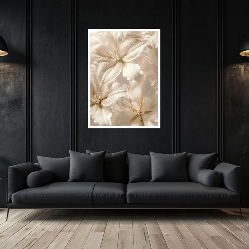 تابلو بکلیت طرح دکوری هنری و مدرن گل مدل W-bu5341