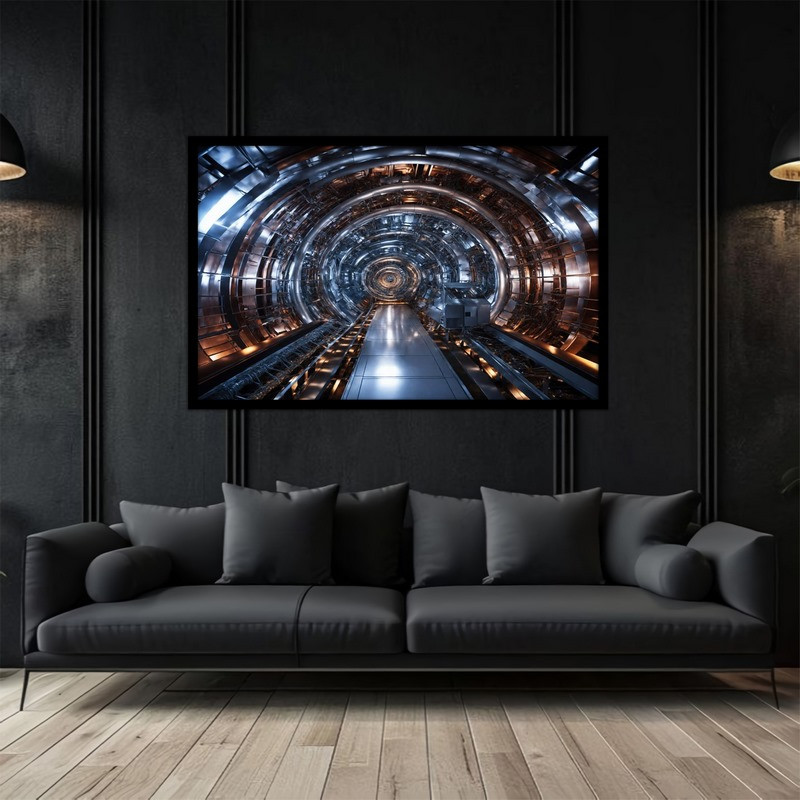 تابلو بکلیت طرح علم و تکنولوژی  شتاب دهنده هسته ای و ذرات مدل B-bu5142