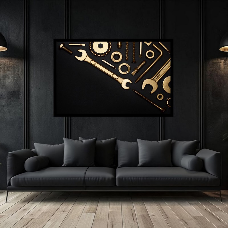 تابلو بکلیت طرح ابزار الات مدل B-bu5228