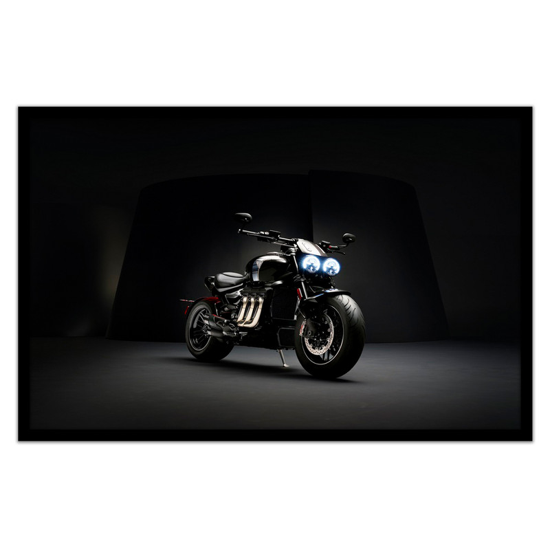 تابلو نوری بکلیت طرح مدرن موتور سیکلت مدل B-bu2252