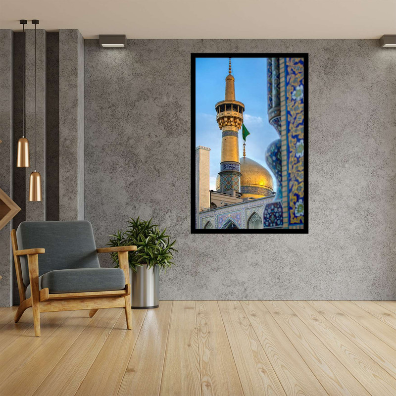 تابلو  نوری بکلیت  مدل B-bu2612 طرح حرم امام رضا (ع)