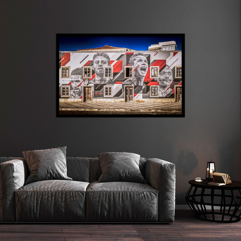 تابلو بکلیت طرح ورزشی رونالدو مدل B-bu1248