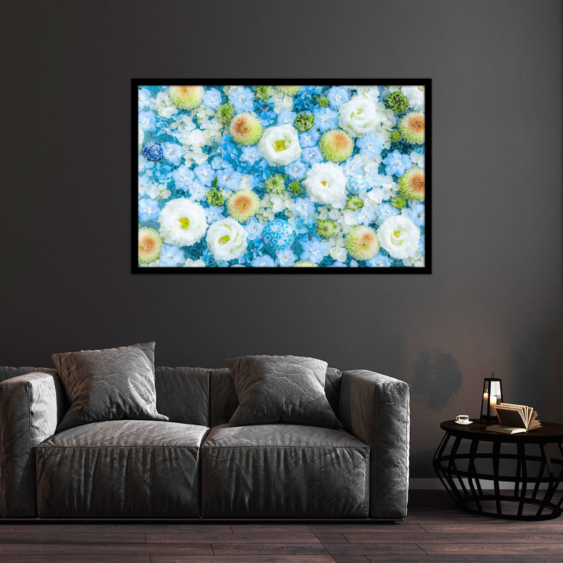 تابلو بکلیت طرح هنری مدرن گل مدل B-bu1115