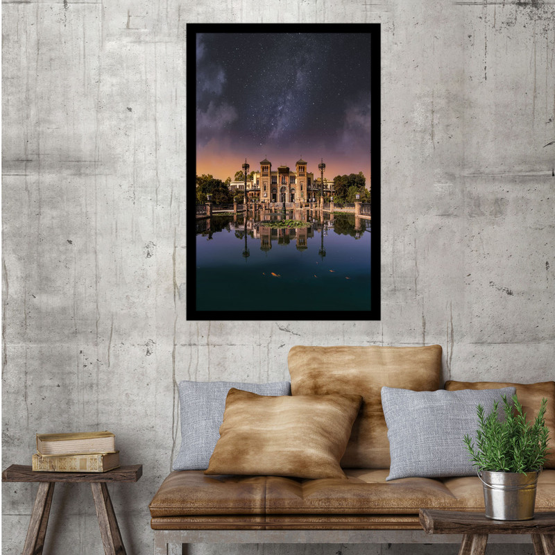 تابلو بکلیت طرح منظره تاریخی مدل B-bu1533