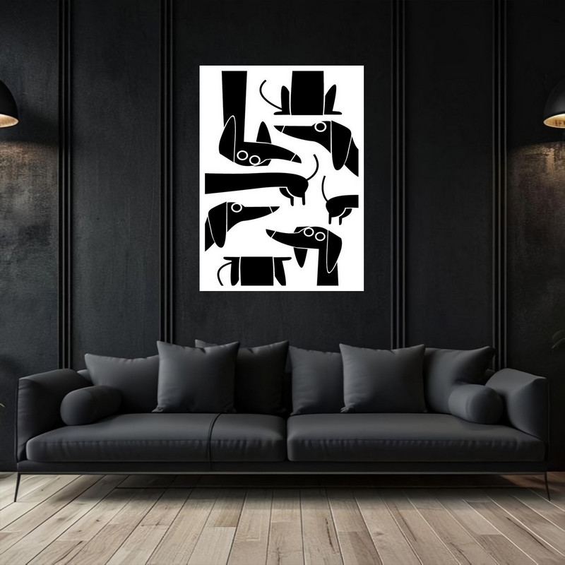 تابلو بکلیت طرح فانتزی دکوری هنری و مدرن مدل W-bu5354