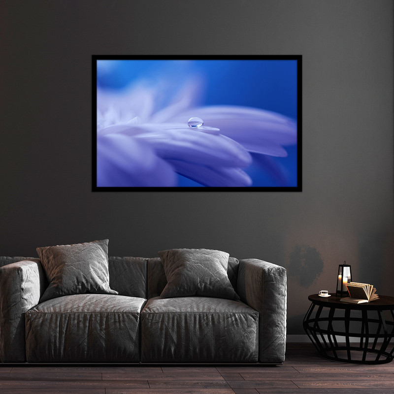 تابلو بکلیت طرح عکس هنری طبیعت گل مدل B-bu2040