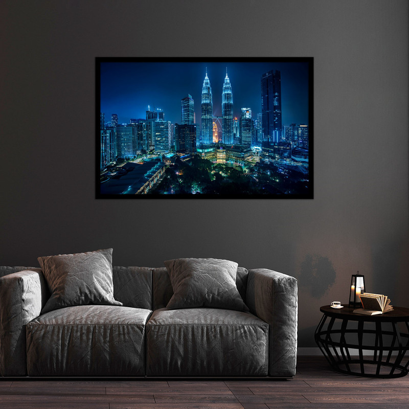 تابلو بکلیت طرح منظره شهری مدل B-bu1679