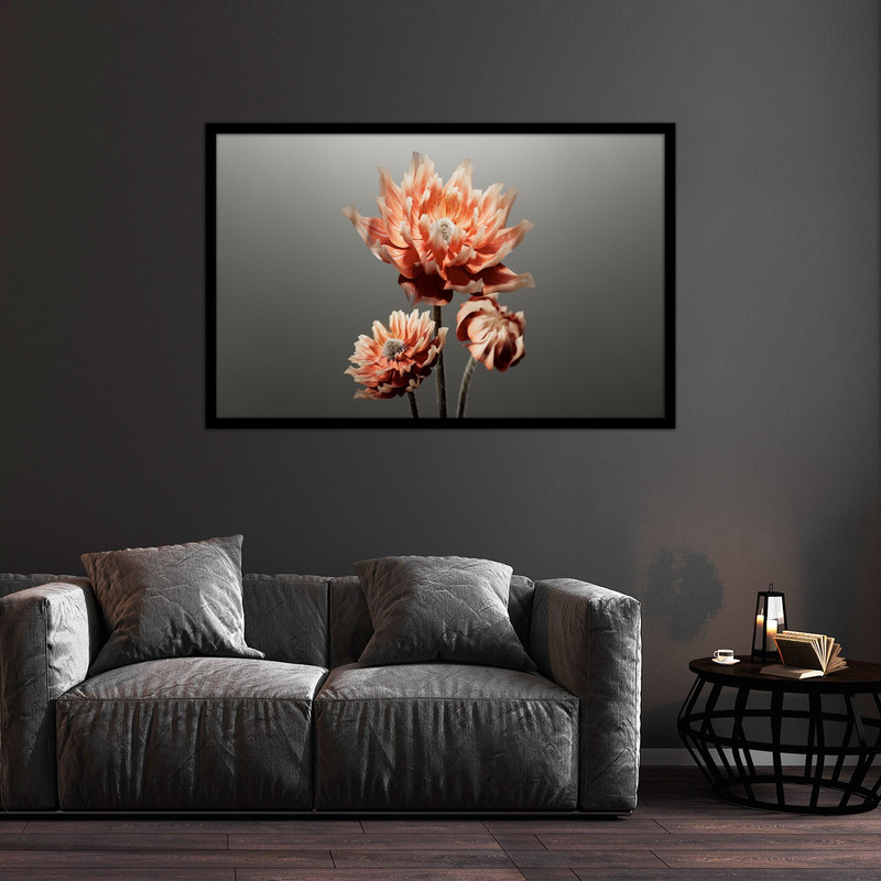 تابلو بکلیت طرح منظره طبیعی گل مدل B-bu1341