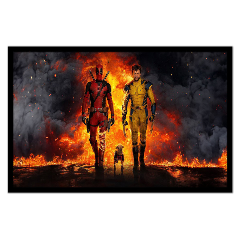 تابلو نوری بکلیت طرح فیلم ددپول مدل  B-bu2027