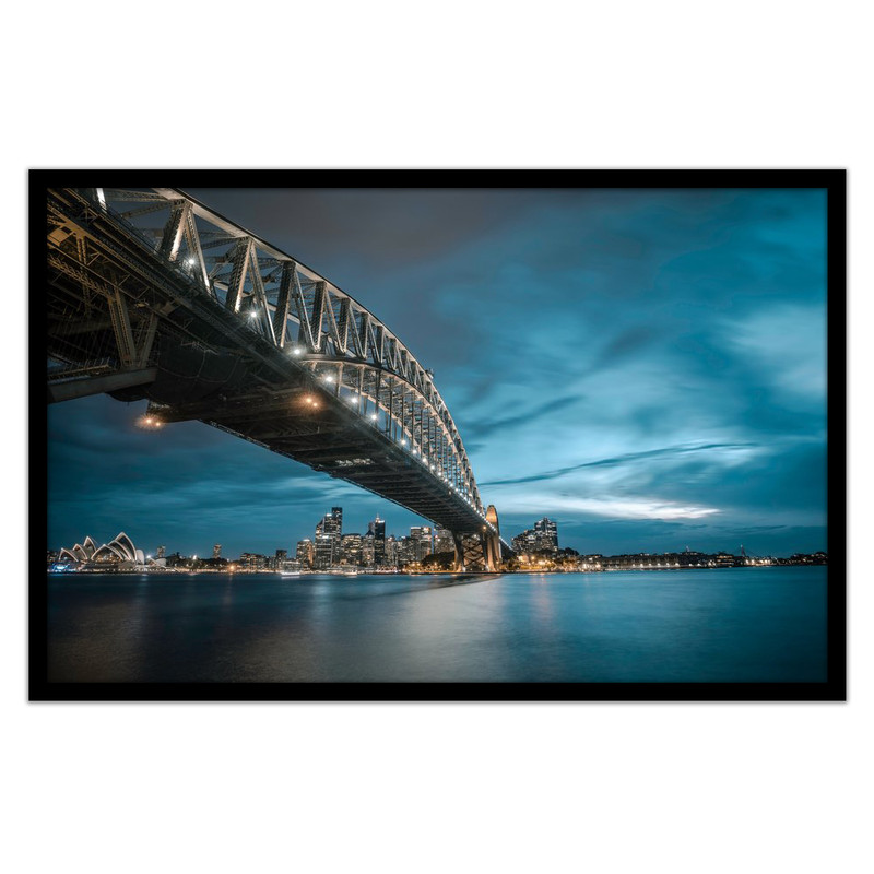 تابلو نوری بکلیت طرح منظره شهری پل  مدل B-bu2249