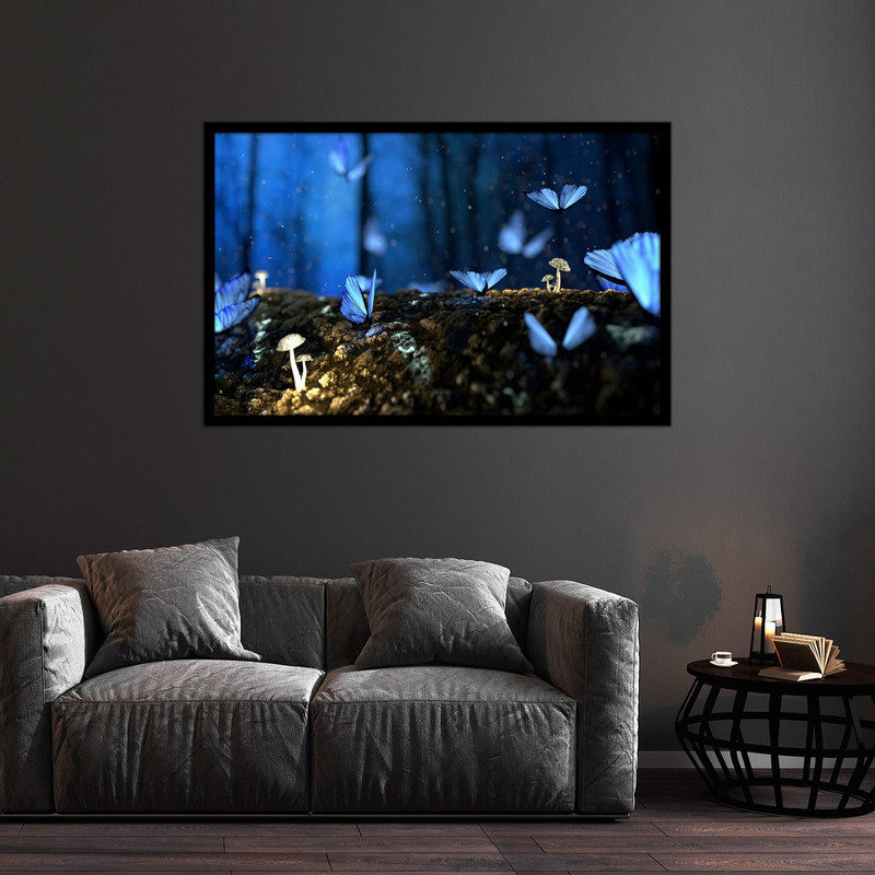 تابلو بکلیت طرح هنری و مدرن پروانه مدل B-bu2589