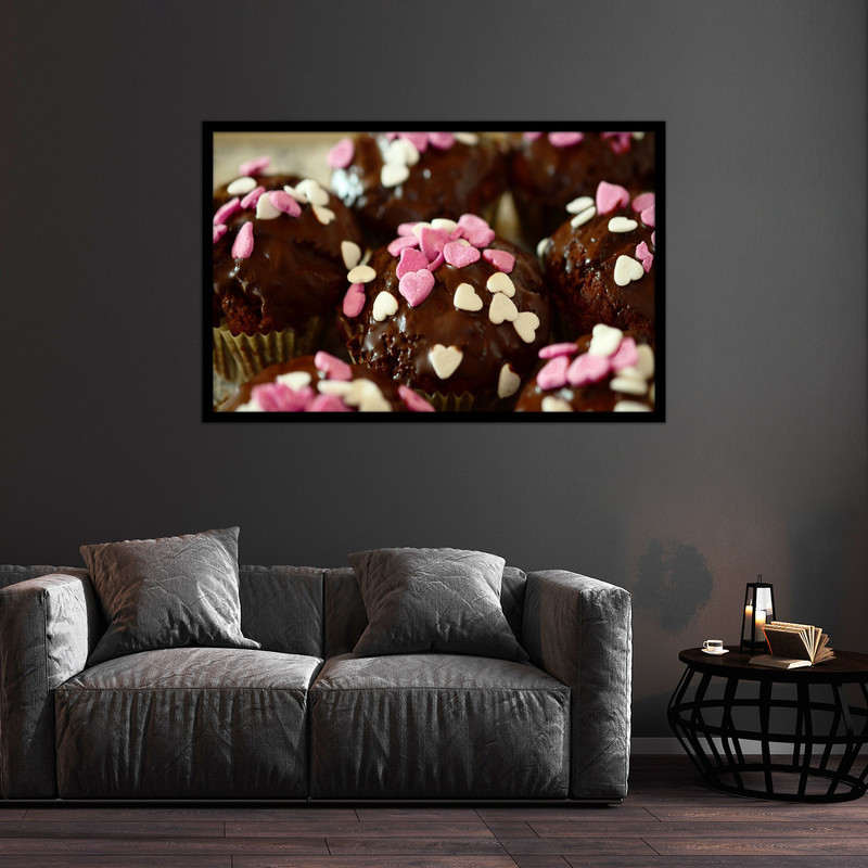 تابلو بکلیت طرح کیک و شیرینی مدل B-bu1146