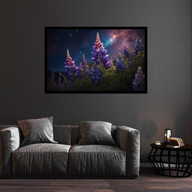 تابلو بکلیت طرح هنری مدرن گل مدل B-bu1275