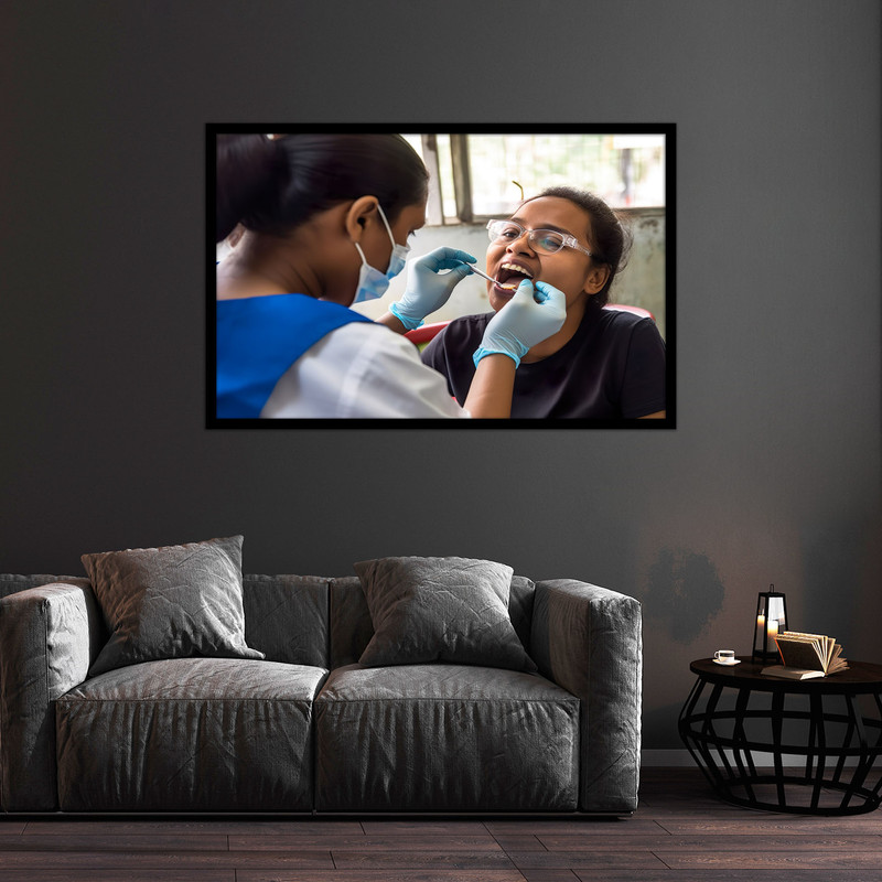 تابلو بکلیت طرح دندانپزشکی مدل B-bu1243