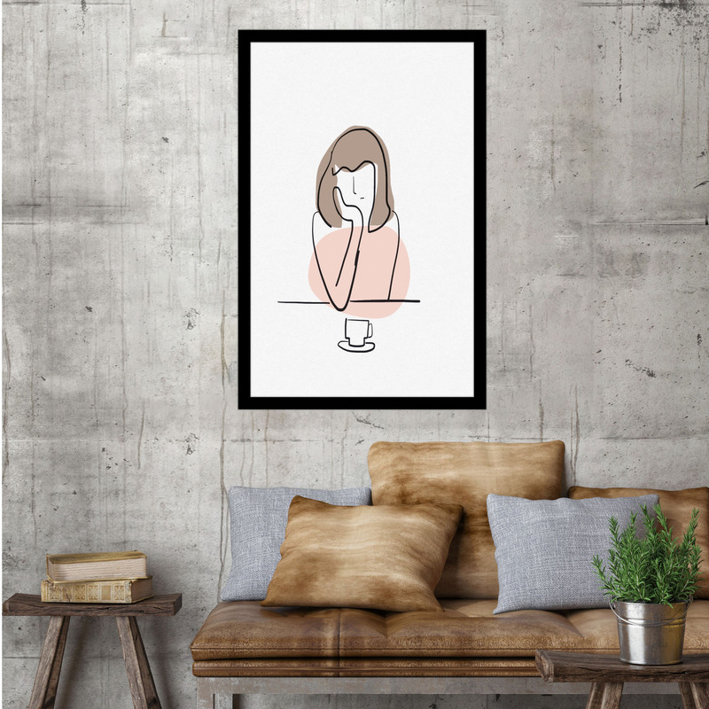 تابلو بکلیت طرح هنری مدرن و مینیمال مدل B-bu1621