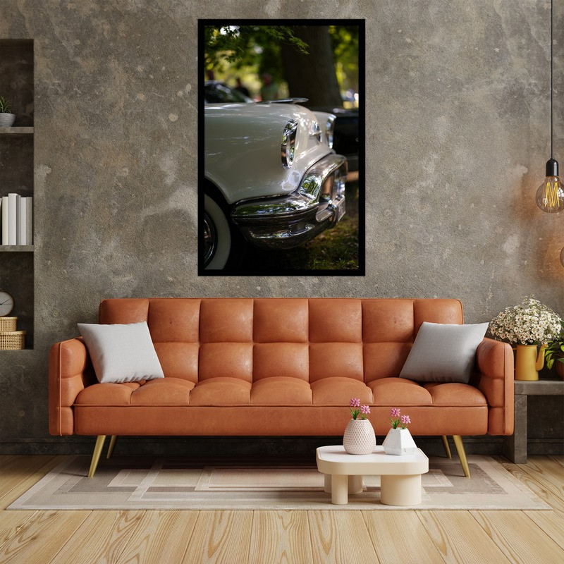 تابلو بکلیت طرح کلاسیک و نوستالژیک ماشین قدیمی  مدل B-bu5153