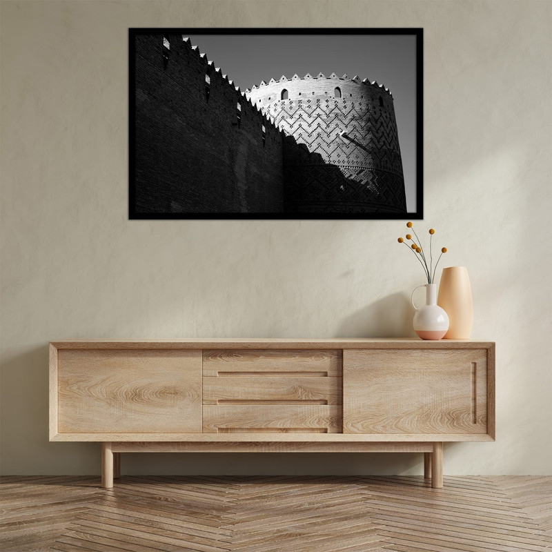 تابلو بکلیت طرح معماری ایرانی و باستانی  و بنای تاریخی مدل B-bu2714