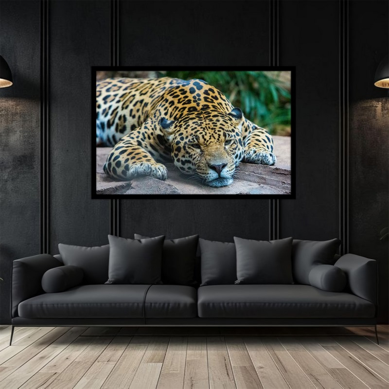 تابلو بکلیت طرح حیوانات یوزپلنگ مدل B-bu5014