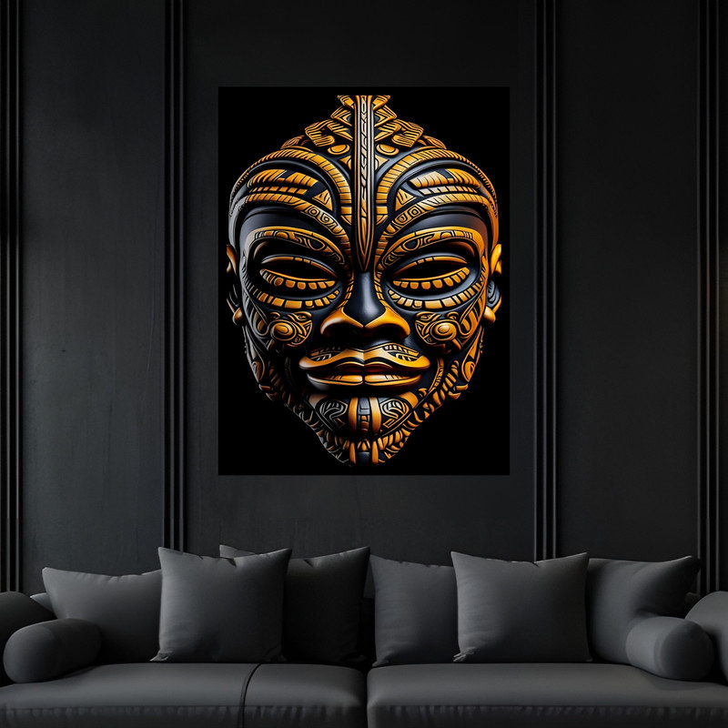 تابلو بکلیت طرح دکوراتیو مدرن ژستیک فانتزی مدل B-bu7300 فریم مشکی