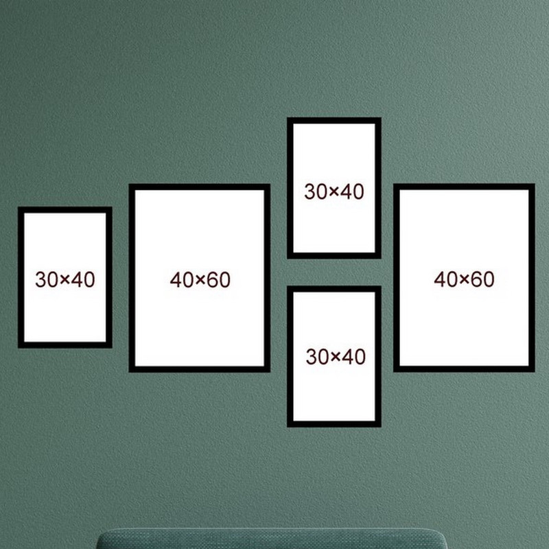 قاب عکس بکلیت مدل 215T مجموعه پنج عددی