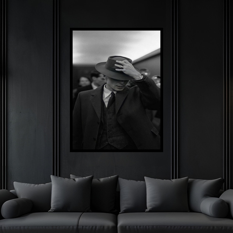 تابلو بکلیت طرح شخصیت سینمایی بازیگر کیلین مورفی مدل B-bu6159 فریم مشکی