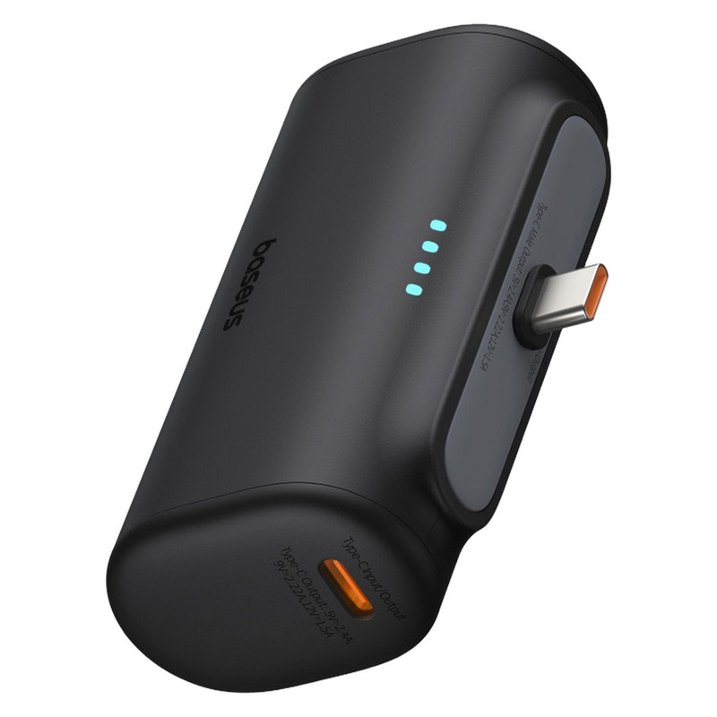 پاوربانک 20 وات باسئوس مدل Compact Fast Charging Type-C Edition ظرفیت 5000 میلی آمپر ساعت