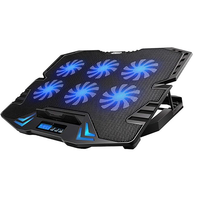 پایه خنک کننده لپ تاپ آیس کول مدل BLUE LIGHT6FAN کد GAMMING