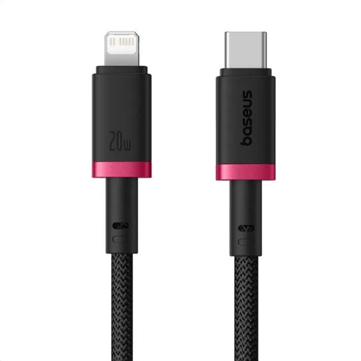 کابل تبدیل USB-C به لایتنینگ بیسوس مدل Dura Series 20W طول 1 متر