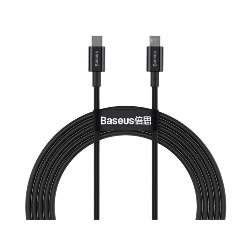 کابل تبدیل USB-C به USB-C باسئوس مدل CATYS-100W طول 1 متر