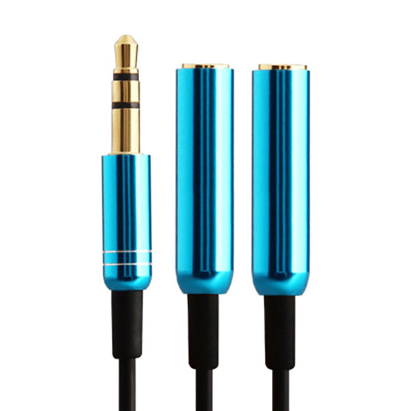 کابل 1 به 2 AUX ارلدام مدل ET-AUX201 طول 0.4 متر