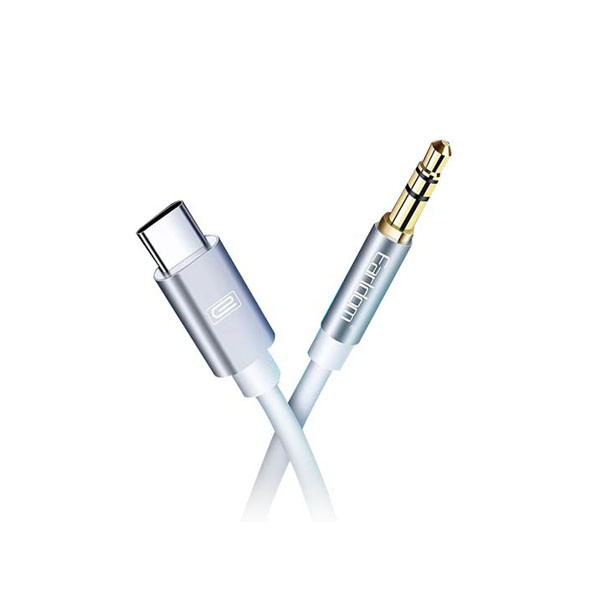 کابل تبدیل USB-C به جک 3.5 میلی متری ارلدام مدل ET-AUX28 طول 1 متر